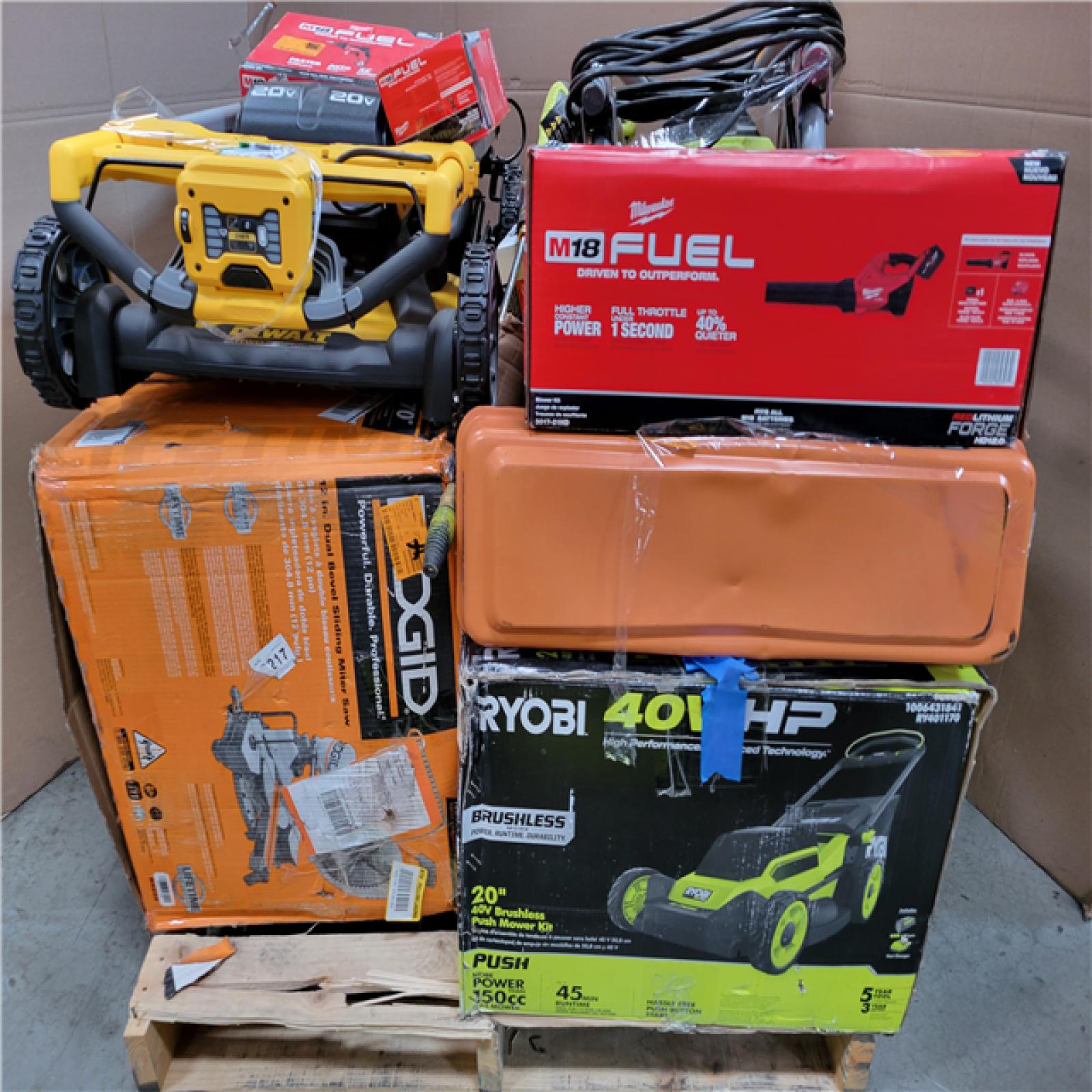 CALIFORNIA AS-IS TOOL PALLET