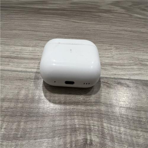 AS-IS Apple AirPods Pro (2nd Generation) with the USB-C MagSafe Charging Case