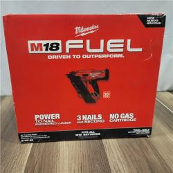 LIKE! NEW! Milwaukee M18 FUEL 3-1/2 in. 18-Volt 30-Degree Lithium-Ion Brushless Cordless Framing Nailer (Tool-Only)