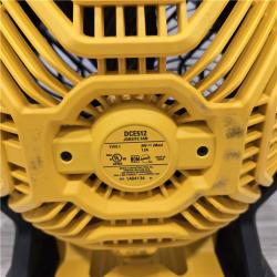 AS-IS DeWalt Cordless 11-in. 20V MAX Jobsite Fan (Tool Only)