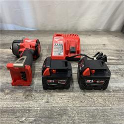 AS-IS Milwaukee FUEL 18V Lithium-Ion Brushless Cordless 1/2 in. Mid-Torque Impact Wrench with Friction Ring Kit