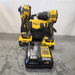 AS-IS- DeWalt 2-Tool Combo Kit W/ (2) BATTERY & CHARGER