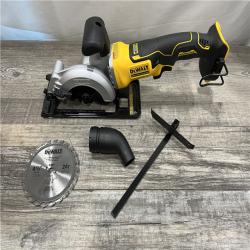 AS-IS DEWALT ATOMIC 20V MAX Cordless Brushless 4-1/2 in. Circular Saw (Tool Only)