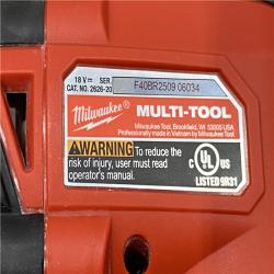 AS-IS Milwaukee 18V Lithium-Ion Cordless Oscillating Multi-Tool (Tool-Only)
