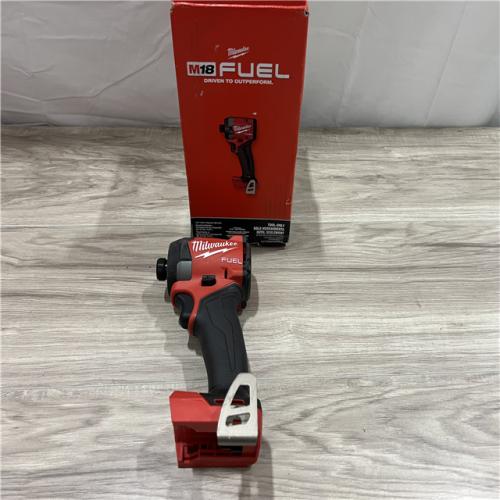 AS-IS Milwaukee FUEL 18V Lithium-Ion Brushless Cordless 1/4 in. Hex Impact Driver (Tool-Only)