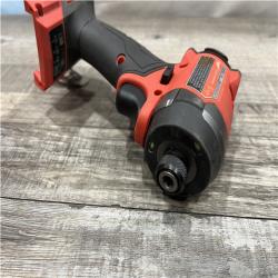 AS-IS Milwaukee FUEL 18V Lithium-Ion Brushless Cordless 1/4 in. Hex Impact Driver Kit