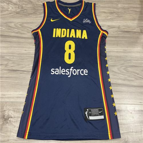 Indiana Fever Jersey Feature The Eli Lilly Logo