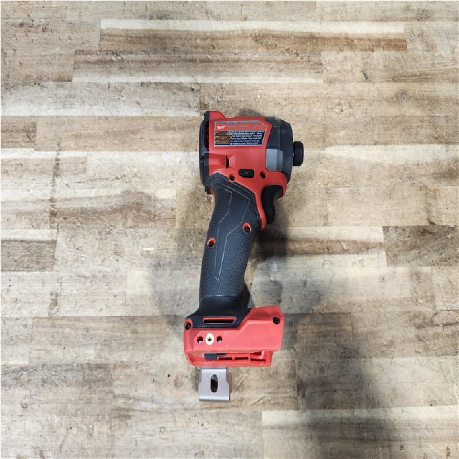 Houston Location AS-IS Milwaukee FUEL 18V Lithium-Ion Brushless Cordless 1/4 in. Hex Impact Driver (Tool-Only)
