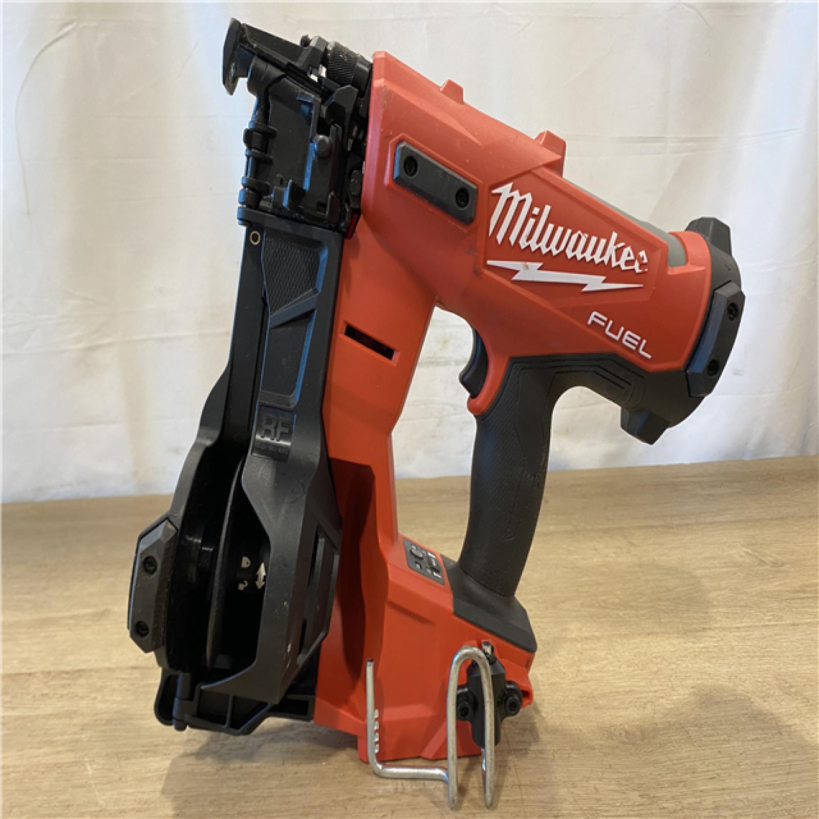 AS-IS Milwaukee FUEL 18-Volt Lithium-Ion Brushless Cordless Coil Roofing Nailer (Tool Only)