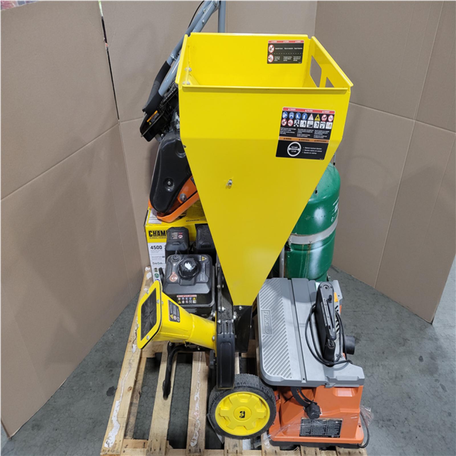 CALIFORNIA AS-IS OUTDOOR POWER EQUIPMENT
