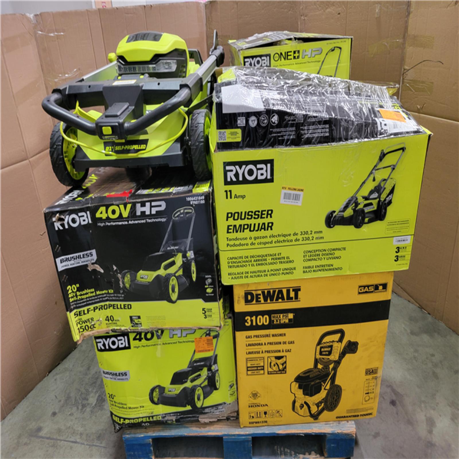 CALIFORNIA AS-IS OUTDOOR POWER EQUIPMENT