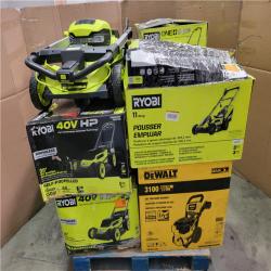 CALIFORNIA AS-IS OUTDOOR POWER EQUIPMENT