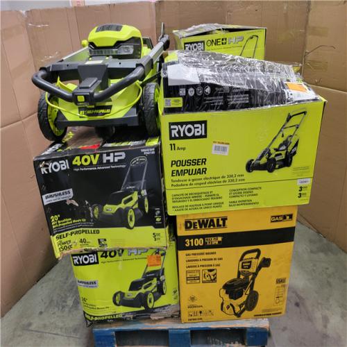 CALIFORNIA AS-IS OUTDOOR POWER EQUIPMENT