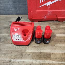 HOUSTON LOCATION - AS-IS M12 12-Volt Lithium-Ion Cordless PEX Expansion Tool Kit with (2) 1.5 Ah Batteries  (3) Expansion Heads and Hard Case