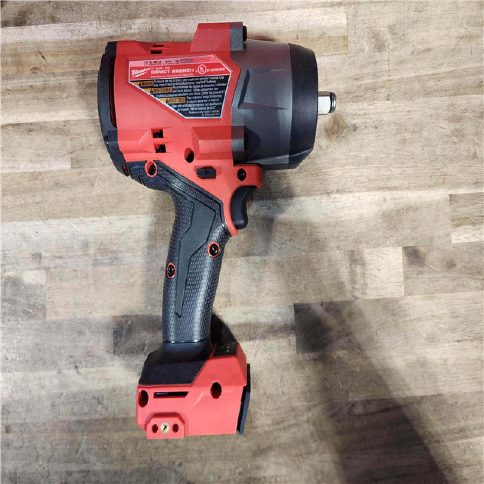 HOUSTON LOCATION - AS-IS Milwaukee M18 1/2 in. Cordless Brushless High Torque Impact Wrench Kit (Battery & Charger)