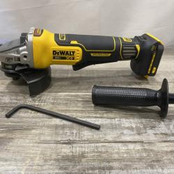 AS-IS DEWALT 20V XR Cordless 4-1/2. in. to 5 in. Variable Speed Angle Grinder (Tool Only)