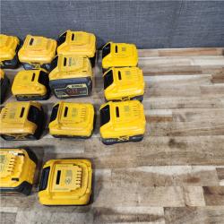 HOUSTON LOCATION - AS - IS DEWALT BATTERY PACK QTY - 15