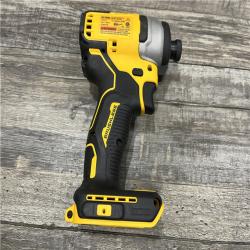 AS-IS DEWALT Atomic 20V Max Lithium-Ion Brushless Cordless Compact 1/4 in. Impact Driver Kit