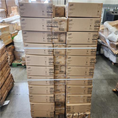 Phoenix Location NEW LED Bulb 9 Watt A19 Daylight 5000K 60 Watt Replacement 8 Bulbs/Pack, 4 Total Packs Pallet (121-Boxes)