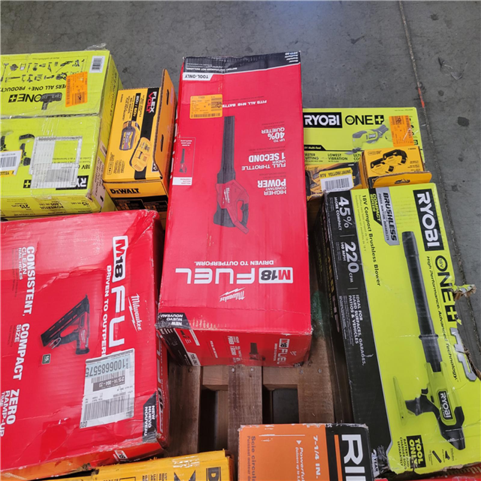 CALIFORNIA AS-IS TOOL PALLET