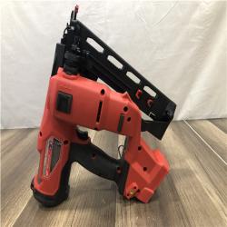 AS-IS  Milwaukee FUEL 18-Volt Lithium-Ion Brushless Cordless Gen II 16-Gauge Angled Finish Nailer (Tool-Only)