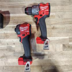 HOUSTON LOCATION - AS-IS MILWAUKEE FUEL 18V Lithium-Ion Brushless Cordless Hammer Drill and Impact Driver Combo Kit (2-Tool) with 2 Batteries