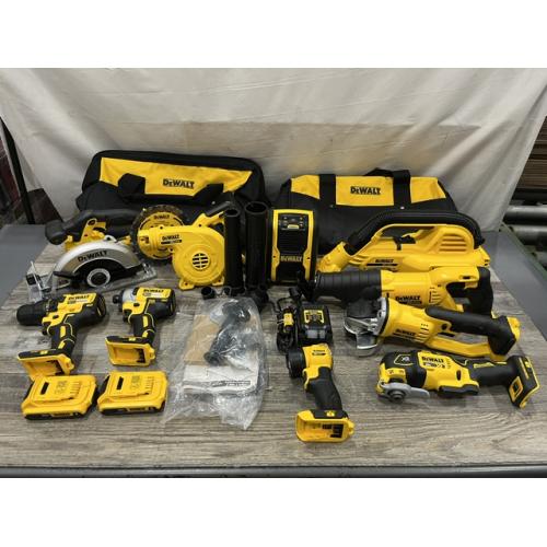 NEW - DEWALT 20-Volt Max Lithium-Ion (10-Tool) Cordless Combo Kit