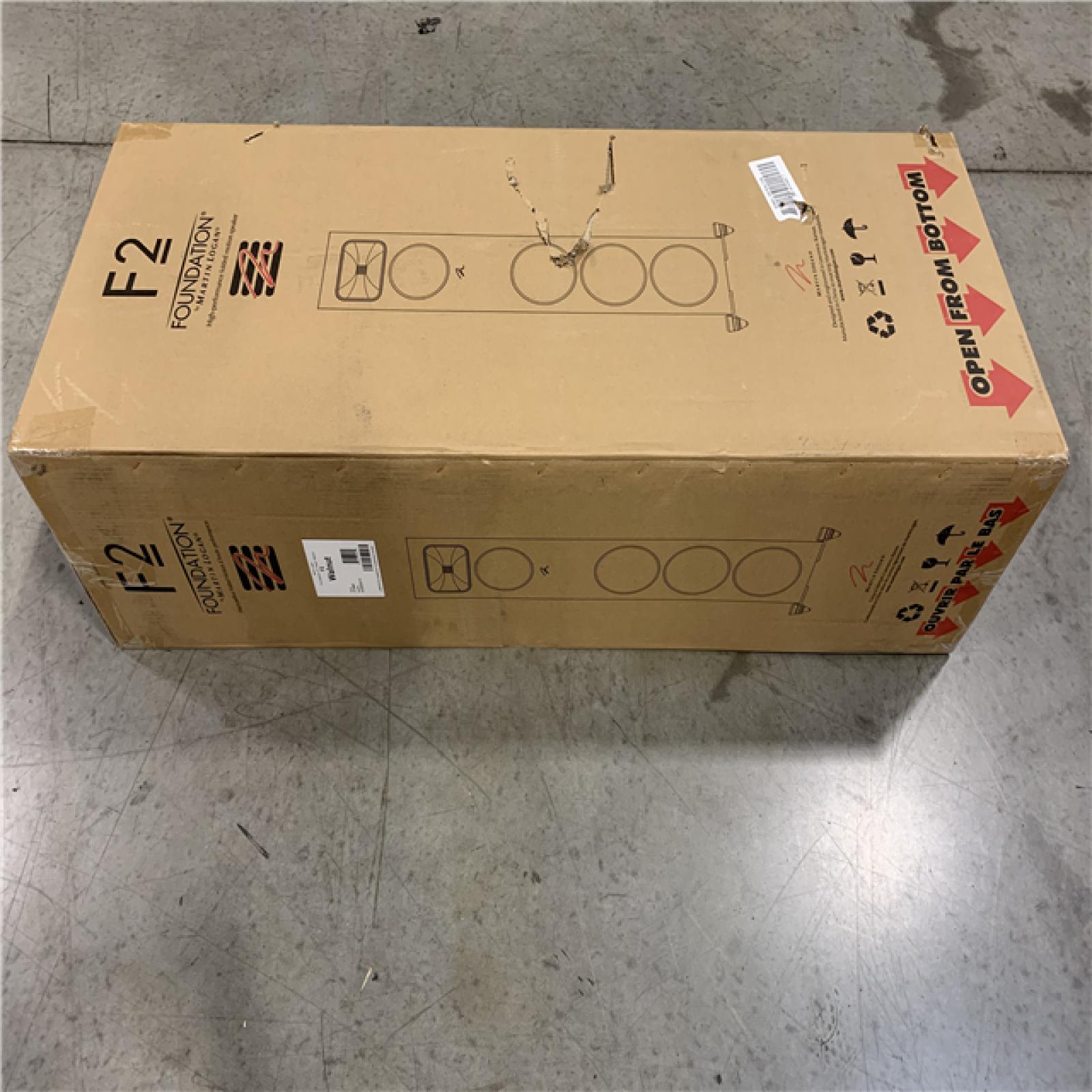 NEW! - MartinLogan - Motion Foundation F2 3-Way Floorstanding Speaker with 5.5” Midrange and Triple 6.5” Bass Drivers (Each) - Walnut