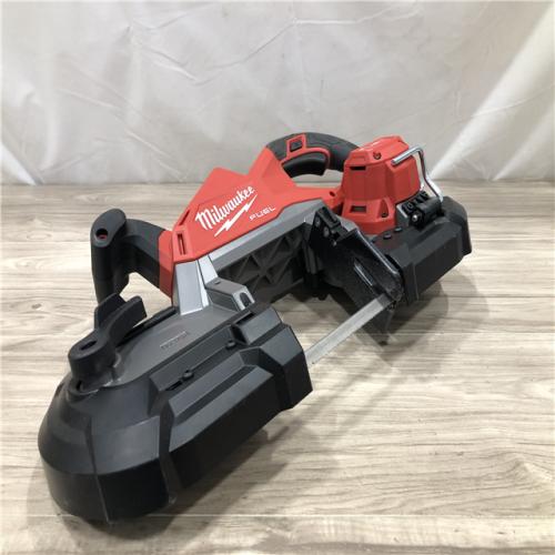 AS-IS Milwaukee FUEL 18V Lithium-Ion Cordless Deep Cut Band Saw (Tool-Only)
