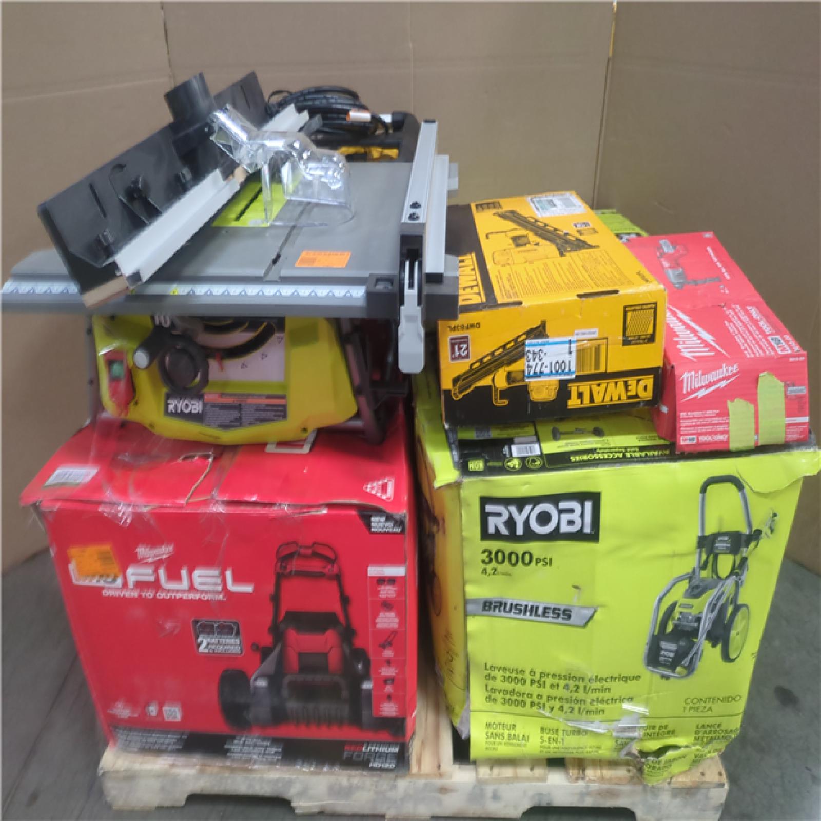CALIFORNIA AS-IS TOOL PALLET