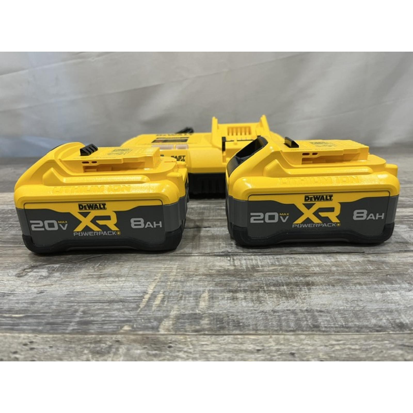 AS-IS DEWALT 20V MAX XR Lithium-Ion Battery and Charger Kit
