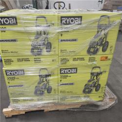 Dallas Location - NEW- RYOBI 2500 PSI 1.2 GPM High Performance Cold Water Electric Pressure Washer( Lot Of 10)