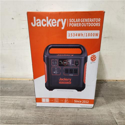Phoenix Location NEW Jackery Solar Generator Power Outdoors 1534Wh/1800W Model No. JSG-1500B