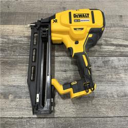 AS-IS DEWALT 20V MAX XR 16-Gauge Lithium-Ion Cordless Finish Nailer (Tool Only)