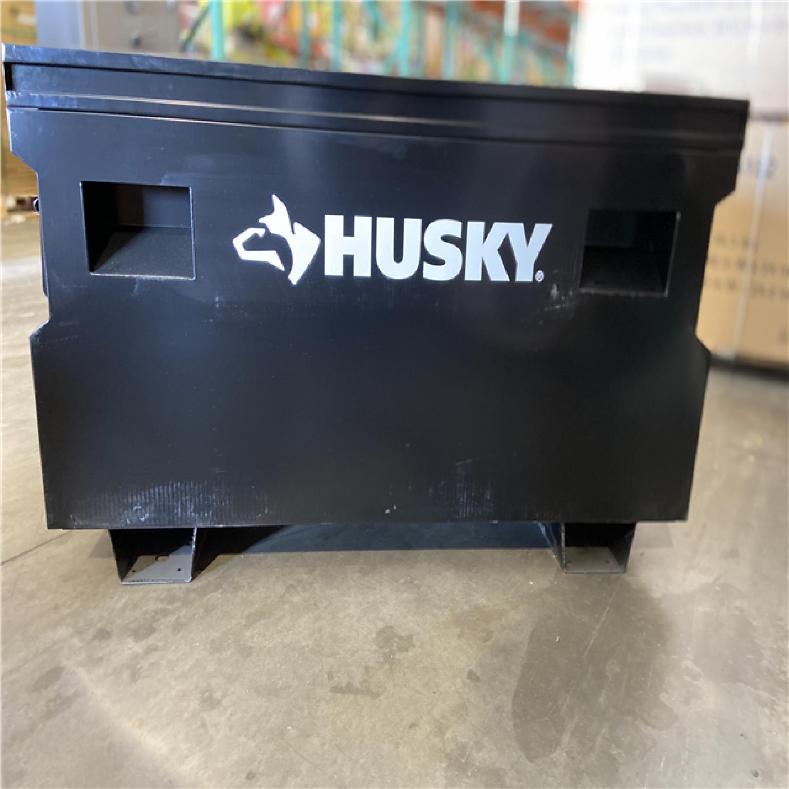 DALLAS LOCATION - Husky Tool Storage 48 in. W Black Steel Job Site Toolbox