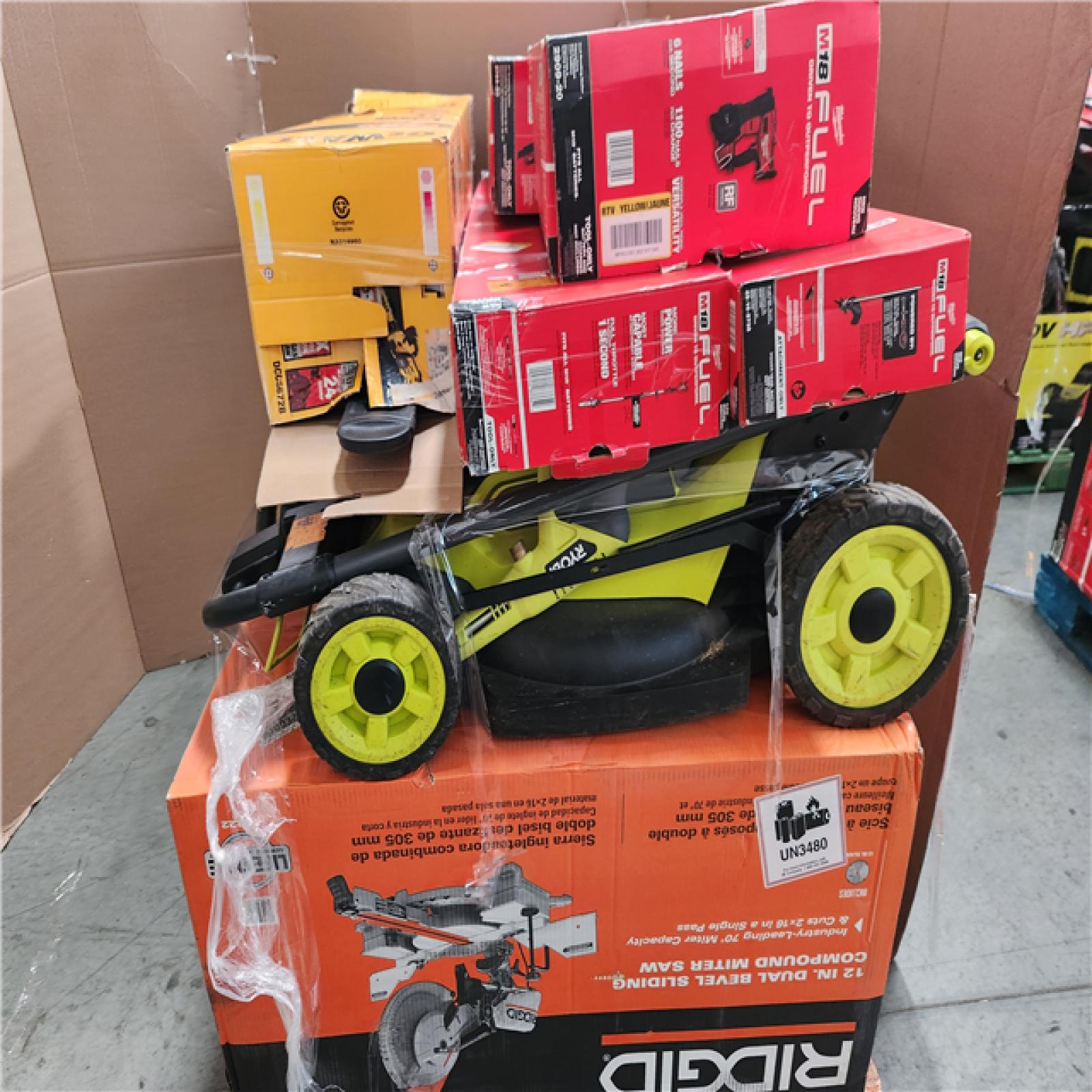 CALIFORNIA AS-IS TOOL PALLET