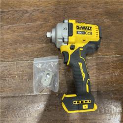 AS-IS DeWalt 20V MAX 1/2 in. Cordless Brushless Mid-Range Impact Wrench Tool Only