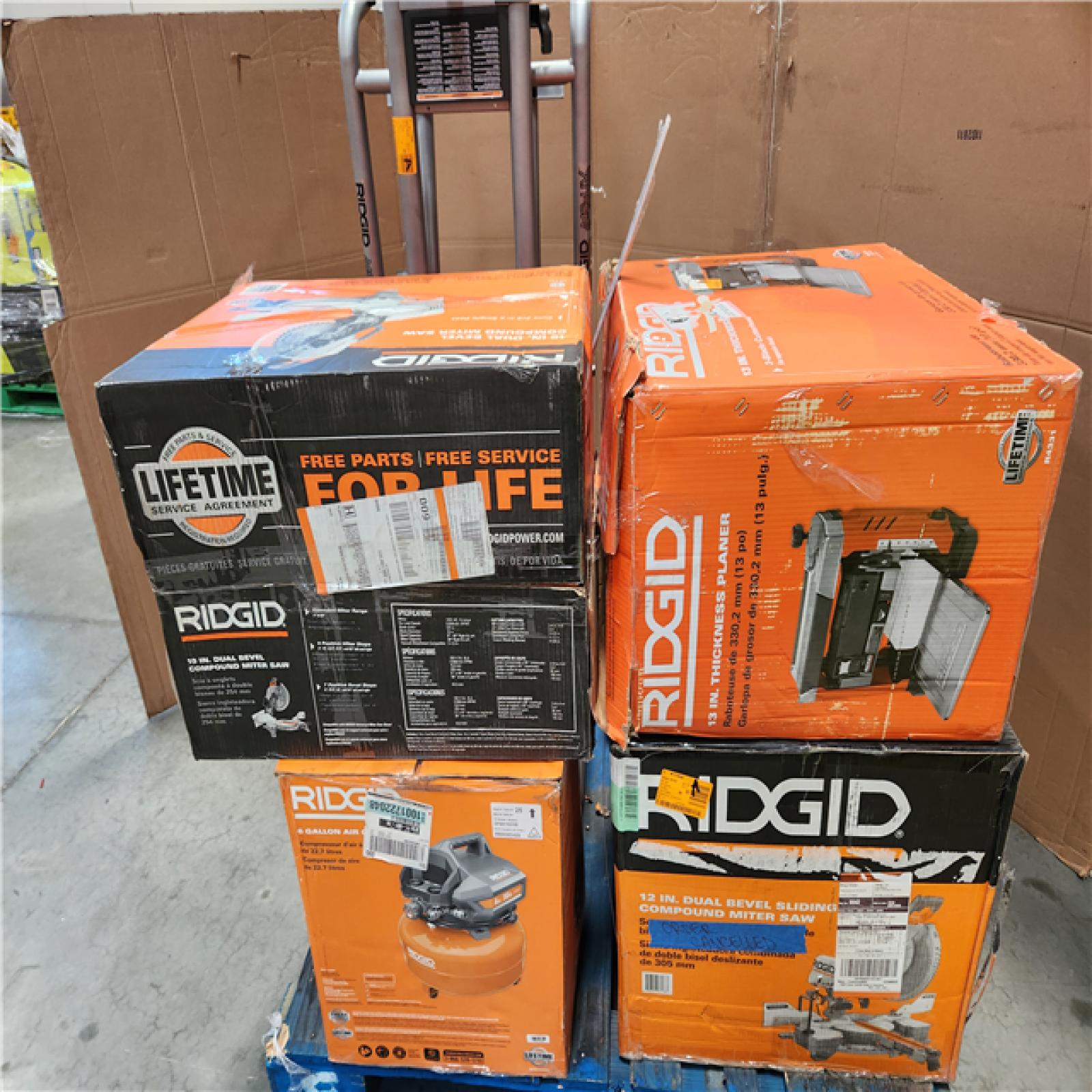 CALIFONIA  AS-IS TOOL PALLET