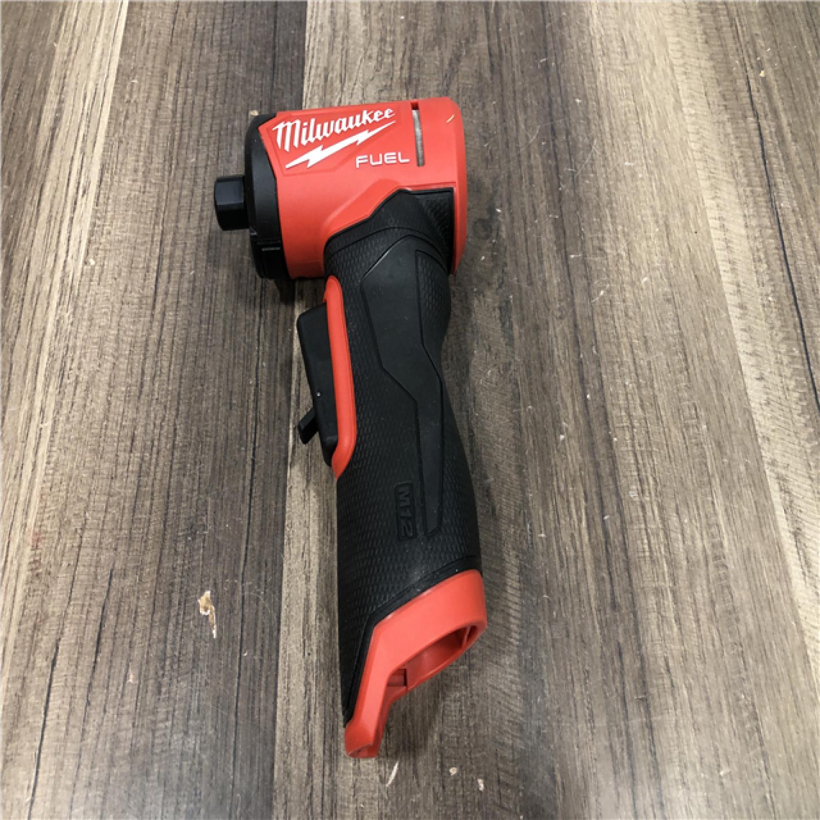 AS-IS Milwaukee FUEL 12V Lithium-Ion Brushless Cordless 1/4 in. Right Angle Die Grinder (Tool-Only)