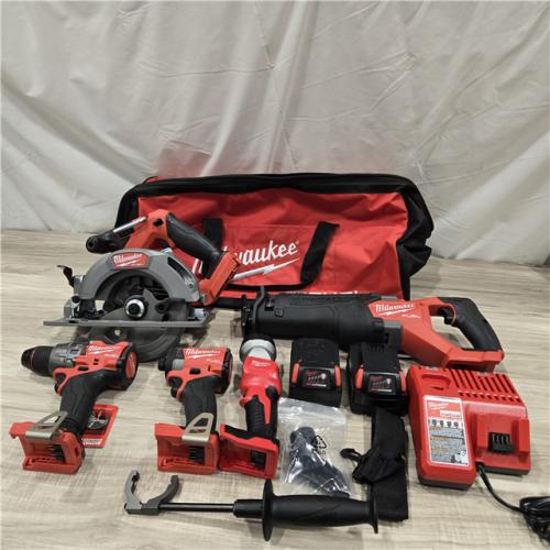 AS-IS M18 FUEL 18V Lithium-Ion Brushless Cordless Combo Kit