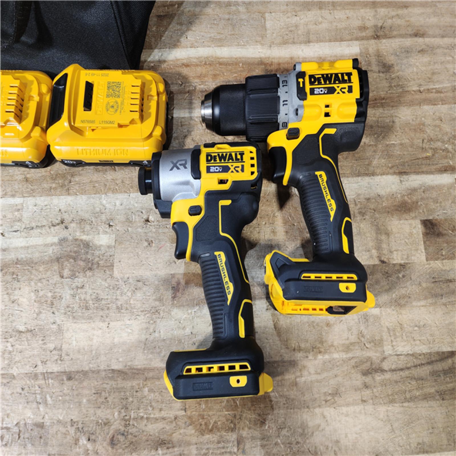 HOUSTON LOCATION - AS - IS DEWALT 20V Lithium-Ion Cordless 2-Tool Combo Kit