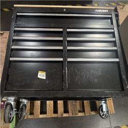 CALIFORNIA AS IS HUSKY 9 DRAWER WORKBENCH MISSING WHEEL