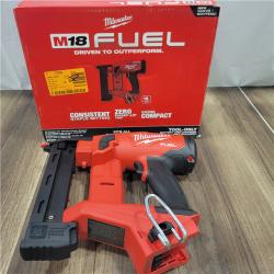 AS-IS MILWAUKEE M18 FUEL 18-Volt Lithium-Ion Brushless Cordless 18-Gauge 1/4 in. Narrow Crown Stapler (Tool-Only)