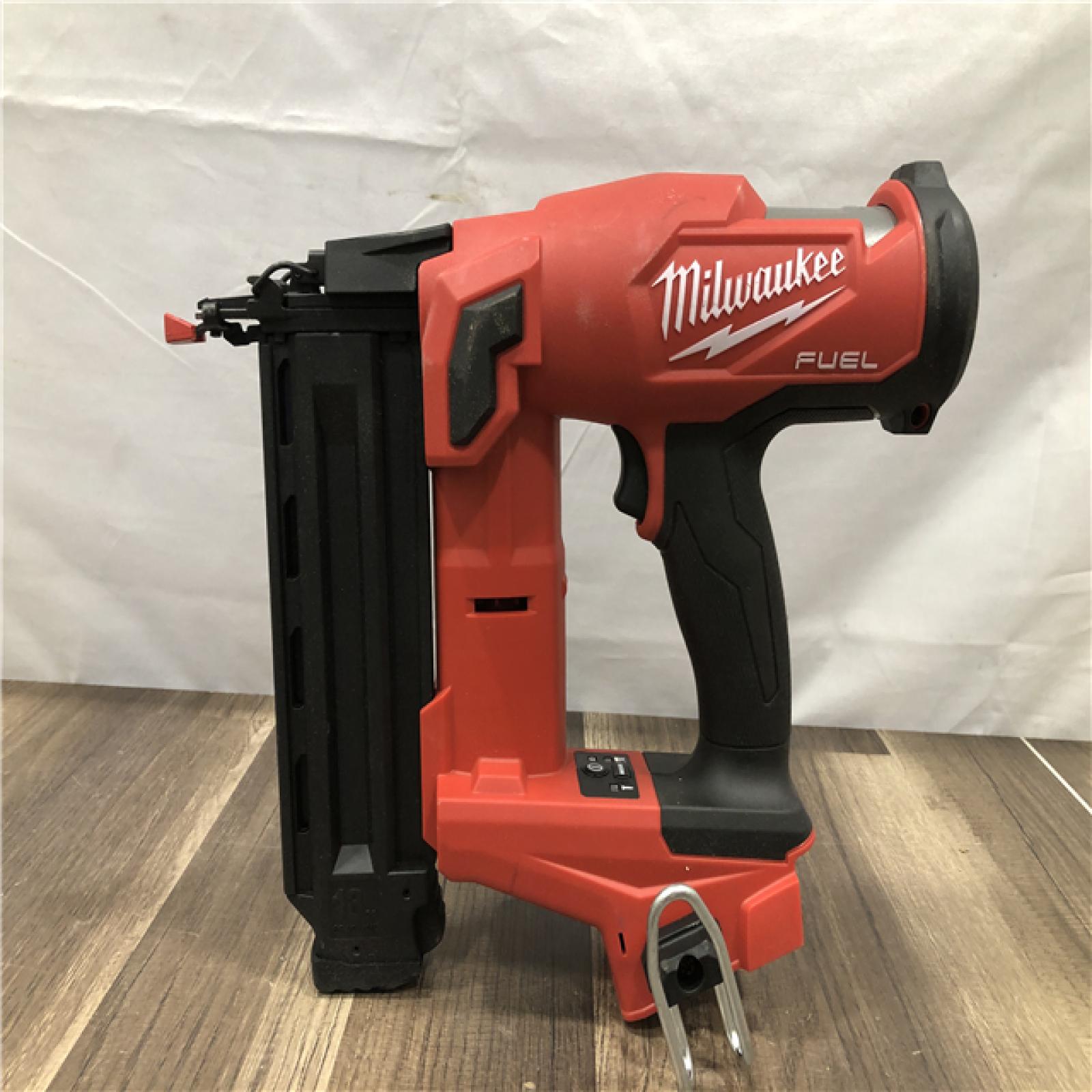 AS-IS Milwaukee  FUEL 18-Volt Lithium-Ion Brushless Cordless Gen II 18-Gauge Brad Nailer (Tool-Only)