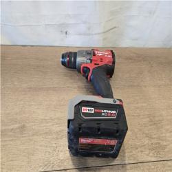 AS-IS Milwaukee FUEL 18V Lithium-Ion Brushless Cordless 1/2 in. Hammer Drill/Driver (Tool-Only)