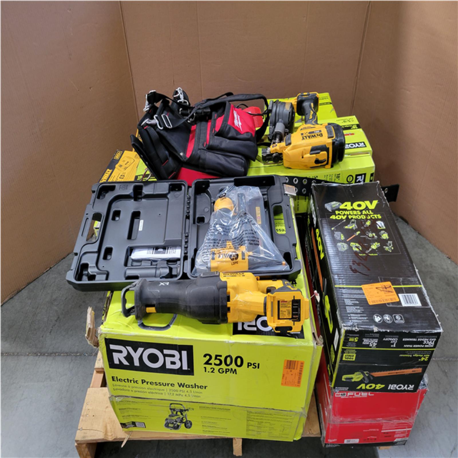 CALIFORNIA AS-IS TOOL PALLET