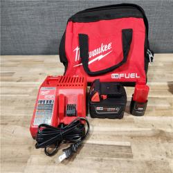 HOUSTON LOCATION - AS-IS MILWAUKEE 2 TOOL COMBO KIT W/ (2) BATTERY & CHARGER