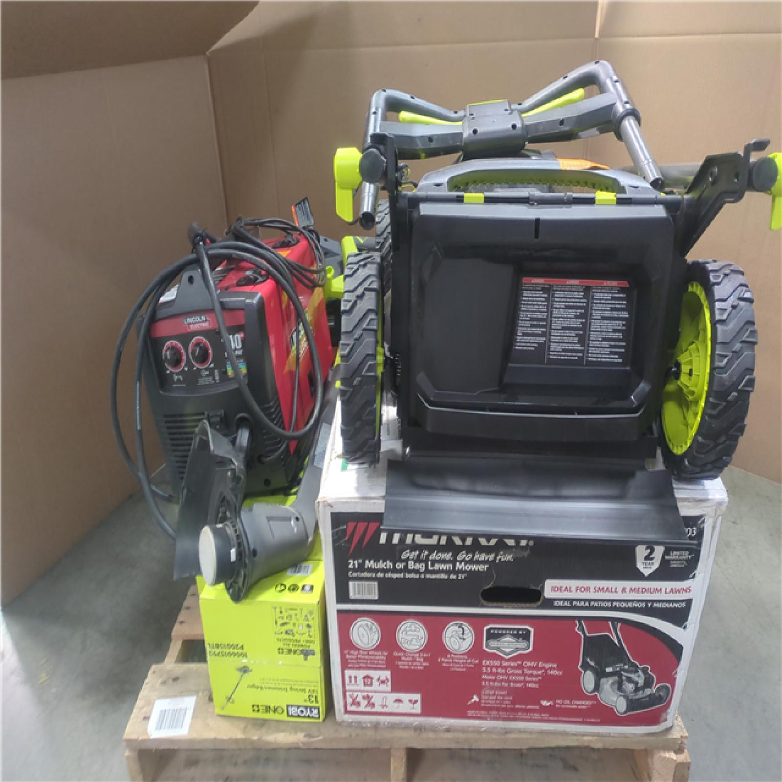 CALIFORNIA AS-IS OUTDOOR POWER EQUIPMENT