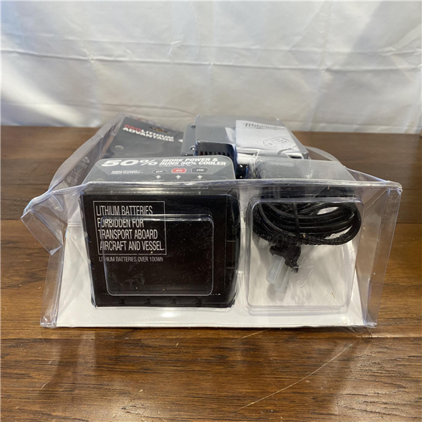 NEW! Milwaukee M18 18-Volt Lithium-Ion HIGH OUTPUT Starter Kit with XC 8.0Ah Battery and Rapid Charger