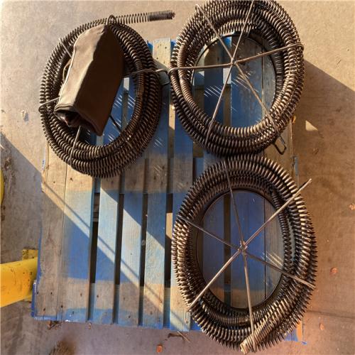 DALLAS LOCATION - RIDGID Drain Cleaning Machine Cable